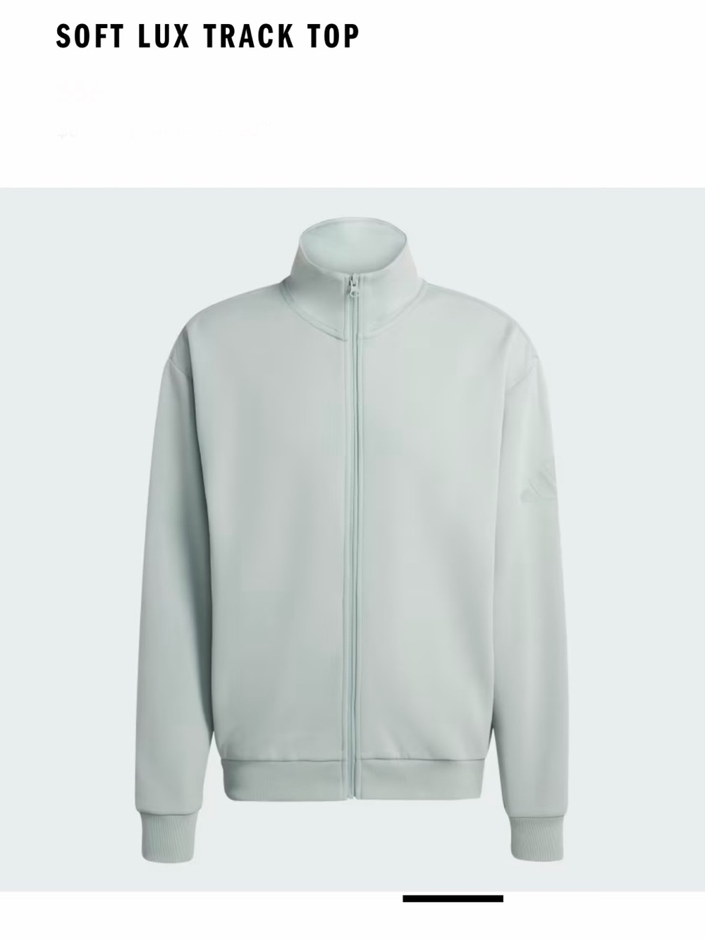 Adidas Soft Lux Track top and pants set  - wonder Sage